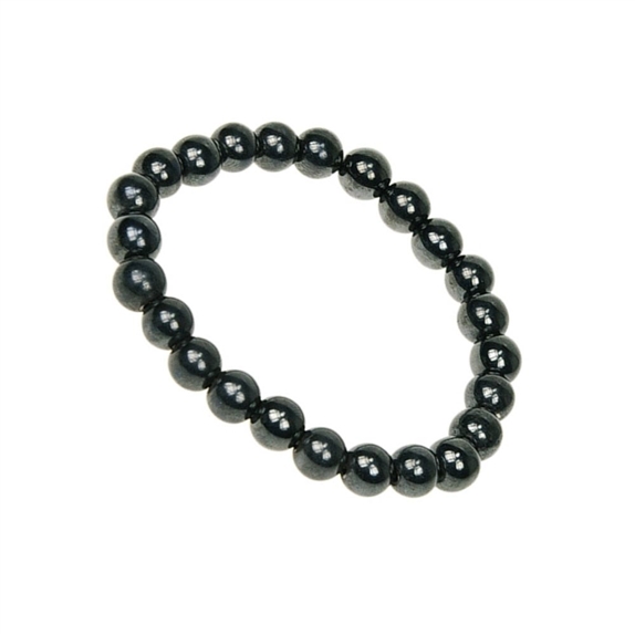 Bracelet Hématite Perles rondes 8 mm 1