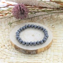 Bracelet Hématite Perles rondes 8 mm 3