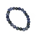 Bracelet Sodalite et Hématite Perles rondes 8 mm 1