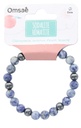 Bracelet Sodalite et Hématite Perles rondes 8 mm 2