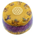 Tower Buster Orgonite Améthyste Fleur de vie 1