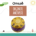 Tower Buster Orgonite Améthyste Fleur de vie 2