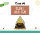Pyramide Orgonite Oeil de Tigre Pentacle 2