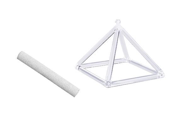 Pyramide Chantante en Cristal 10 cm 1
