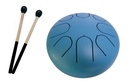 Mini Tongue Drum Bleu Diamètre 15 cm 1