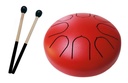 Mini Tongue Drum Rouge Diamètre 15 cm 1