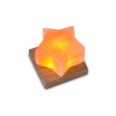 Lampe en Cristal de Sel LED Étoile 3