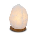 Lampe en Cristal de Sel Blanc 4 à 6 kg 3