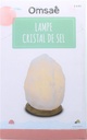 Lampe en Cristal de Sel Blanc 2 à 3 kg 2