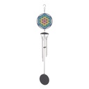 Carillon à vent Attrape-soleil Fleur de Vie 46 cm 3