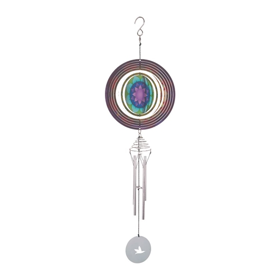 Carillon à vent Cosmo Spinner Mandala 56 cm 3