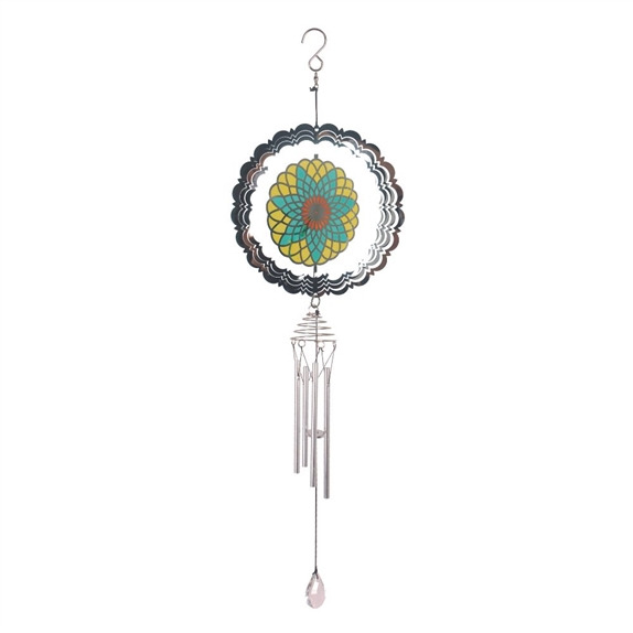 Carillon à vent Cosmo Spinner Rosace 56 cm 3