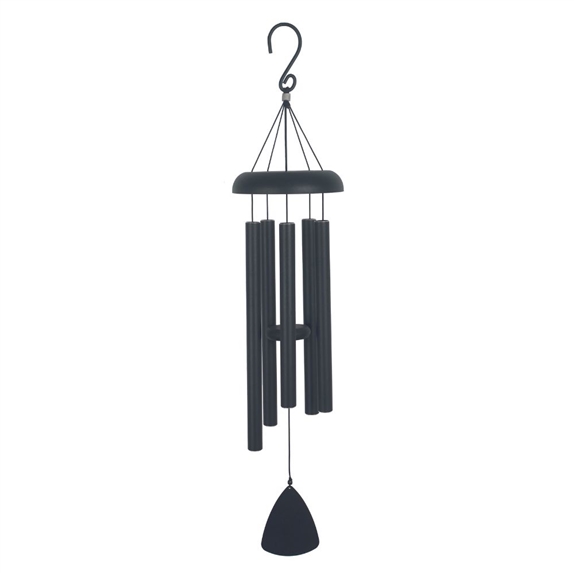 Carillon à vent Noir 81 cm 3
