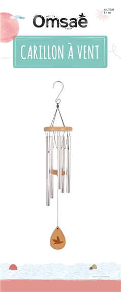 Carillon à vent Oiseau 81 cm 2