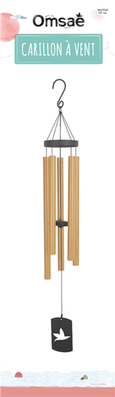 Carillon à vent Imitation Bambou 107 cm 2