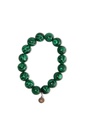 Bracelet Malachite Reconstituée Perles rondes 12 mm 1
