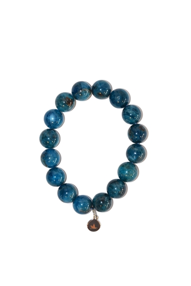 Bracelet Apatite Perles rondes 12 mm 1