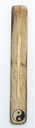 Porte-encens Bâton en Bois de manguier Motif Yin Yang 1