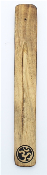 Porte-encens Bâton en Bois de manguier Motif Om 1