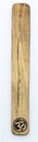 Porte-encens Bâton en Bois de manguier Motif Om 1