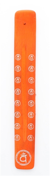 Porte-encens Bâton Chakra Sacré en Bois de manguier 1