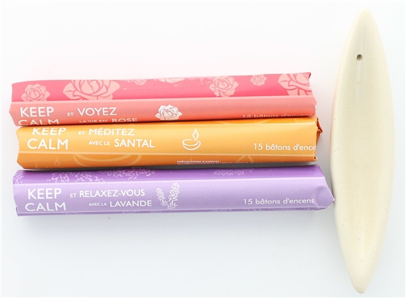Coffret Encens Keep Calm Méditation et Relaxation 3 Fragrances 1