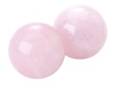 Boules de Relaxation Chinoises en Quartz Rose 1