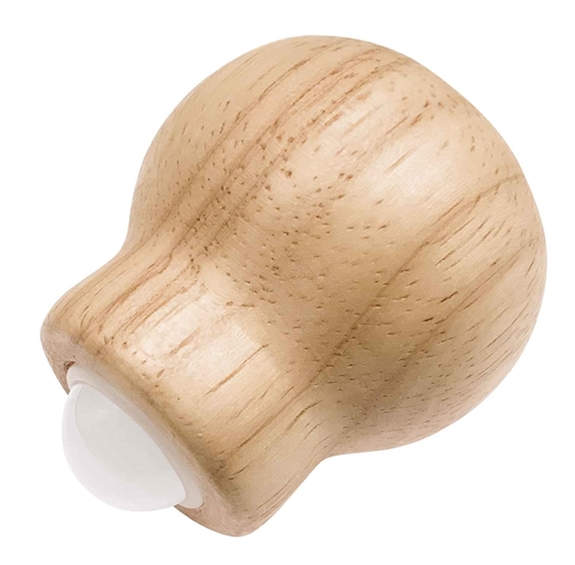 Roll-on de Massage en Jade Blanc et Bois 1