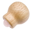 Roll-on de Massage en Quartz Rose et Bois 1