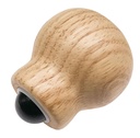 Roll-on de Massage en Obsidienne Noire et Bois 1