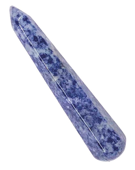 Bâton de Massage Facetté en Sodalite 1