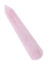 Bâton de Massage Facetté en Quartz Rose 1