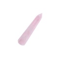 Bâton de Massage Facetté en Quartz Rose 3
