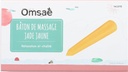 Bâton de Massage Facetté en Jade Jaune 2
