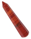Bâton de Massage Facetté en Jaspe Rouge 1