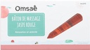 Bâton de Massage Facetté en Jaspe Rouge 2