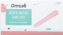 Bâton de Massage Arrondi en Quartz Rose 2