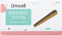 Bâton de Massage Arrondi en Oeil de Tigre 2