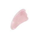 Gua Sha Palme en Quartz Rose 3