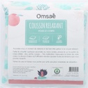 Coussin Carré Chauffant Lotus Vert 2