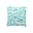 Coussin Carré Chauffant Lotus Vert 3