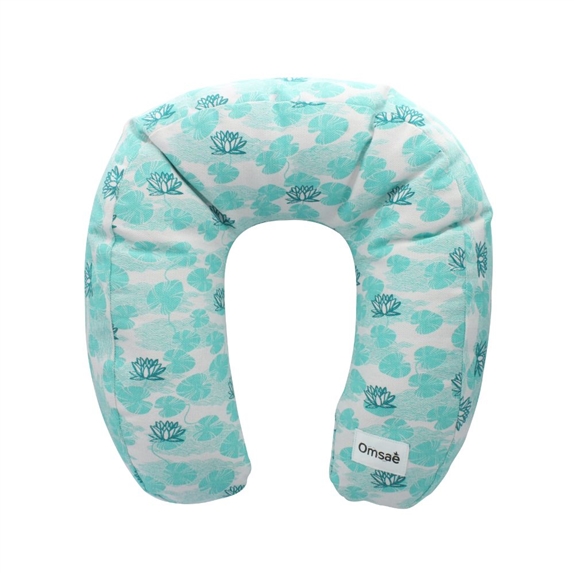 Coussin pour Cervicales Chauffant Lotus Vert 3