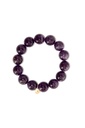Bracelet Améthyste Perles rondes 14 mm 1
