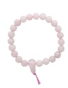 Bracelet Mala en Quartz Rose 1