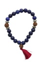 Bracelet Mala en Lapis Lazuli et Rudraksha 1