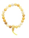 Bracelet Mala en Jade Jaune 1