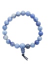 Bracelet Mala en Quartz Bleu 1