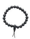 Bracelet Mala en Obsidienne Noire 1