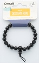 Bracelet Mala en Obsidienne Noire 2