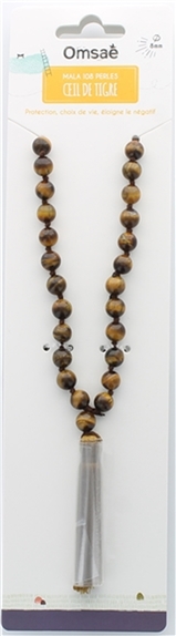 Mala en Oeil de Tigre 108 perles 2